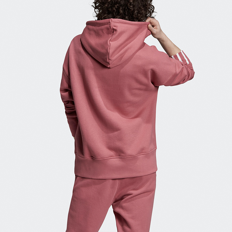 Женское худи adidas Originals (розовое) — фото 4