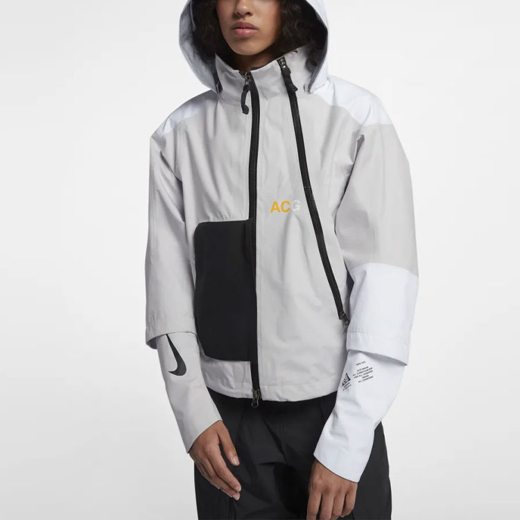 Женские куртка Nike ACG Gore-Tex (серый) — фото 3