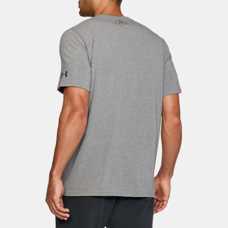 Мужская футболка Under Armour (серая) — фото 4