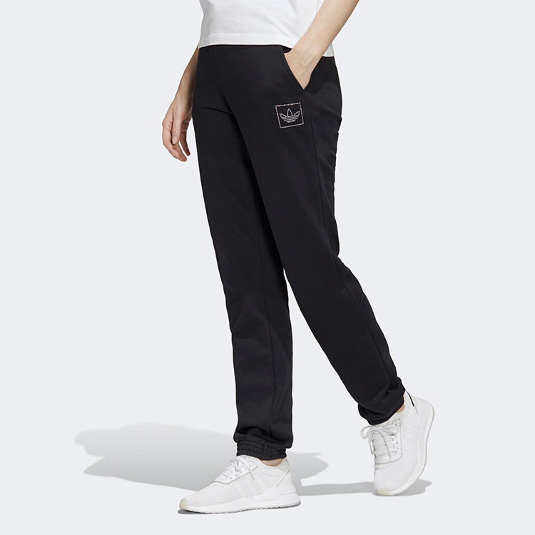 Женские штаны adidas originals (черные) — фото 4