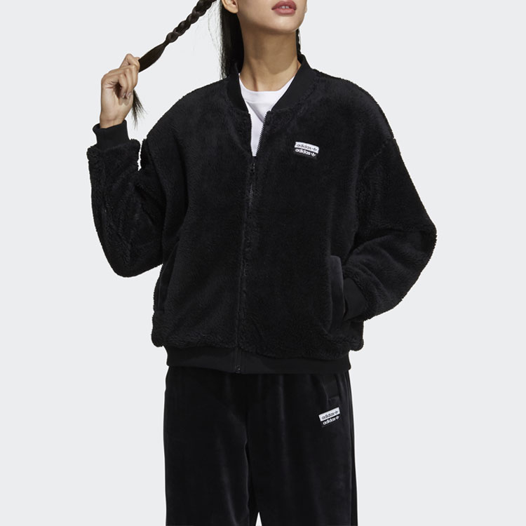 Женская куртка adidas originals R.Y.V. (черная) — фото 6