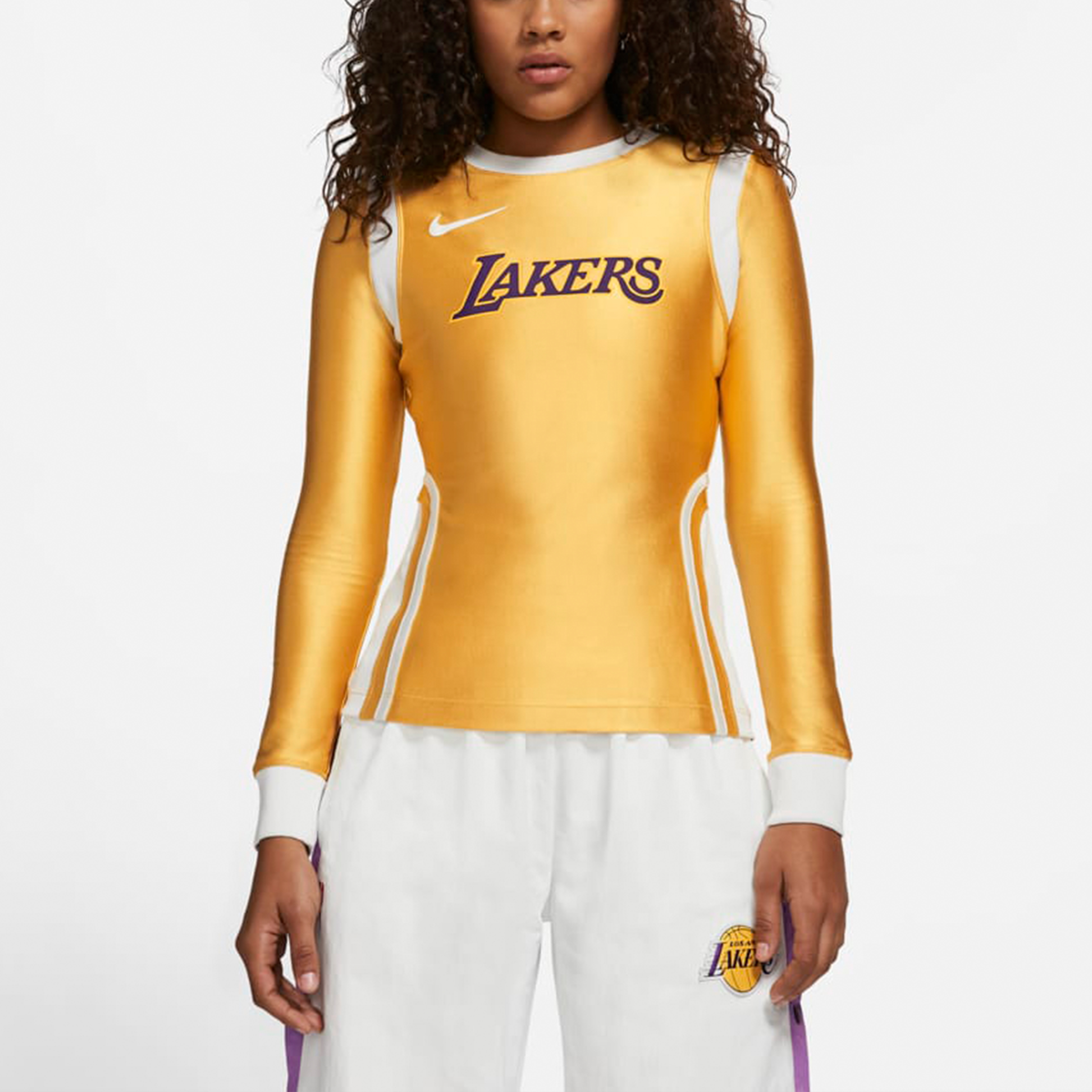 Женская толстовка Nike x AMBUSH NBA (желтая) — фото 4