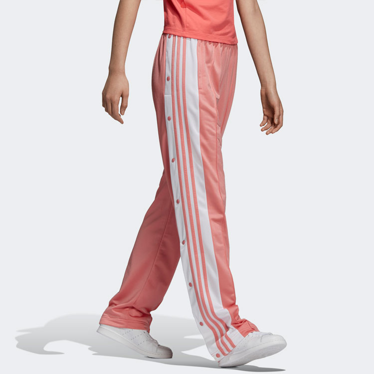 Женские штаны adidas originals (розовые) — фото 5