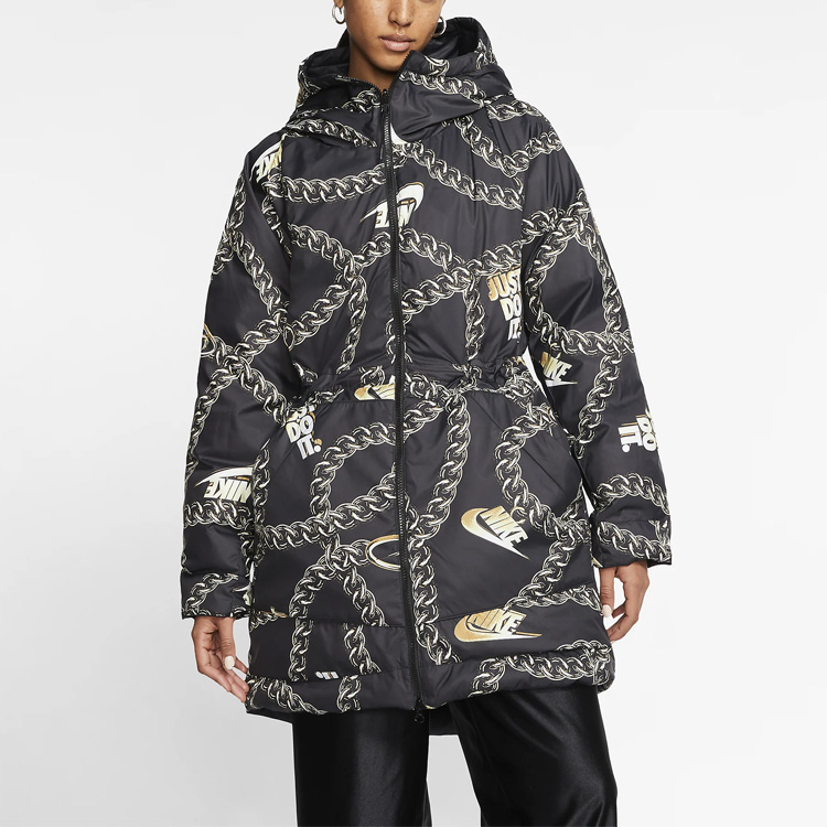 Женская куртка Nike Sportswear Down-Fill (черный) — фото 5
