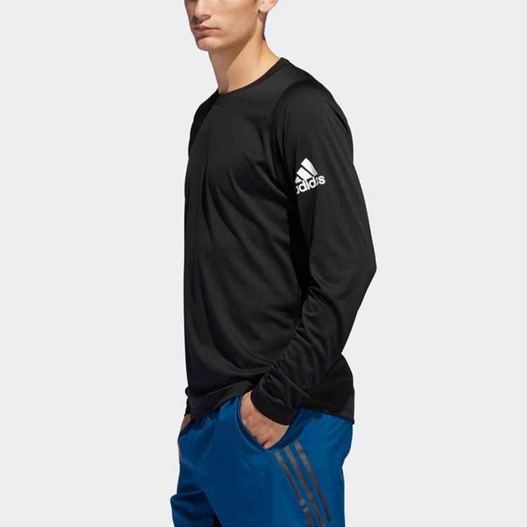 Мужская футболка adidas DQ2846 (черная) — фото 5