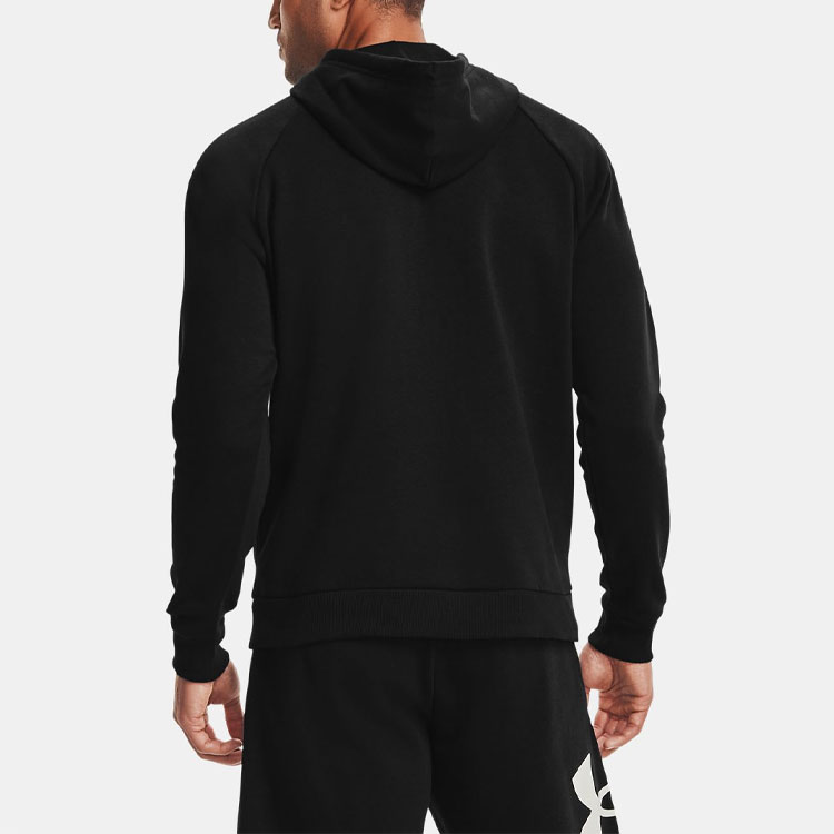 Мужское худи Under Armour Rival Big (черное) — фото 5