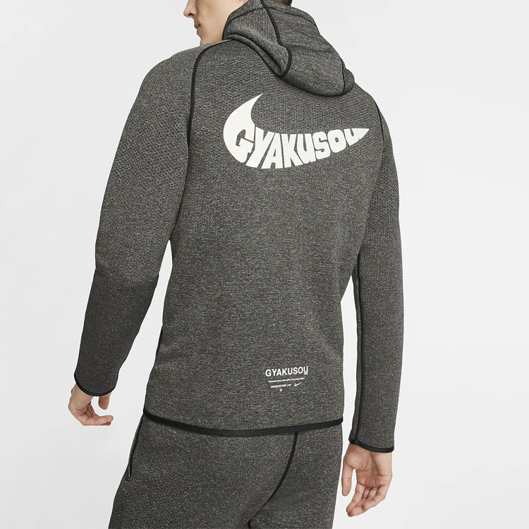 Мужской лонгслив Nike x Gyakusou (серый) — фото 5