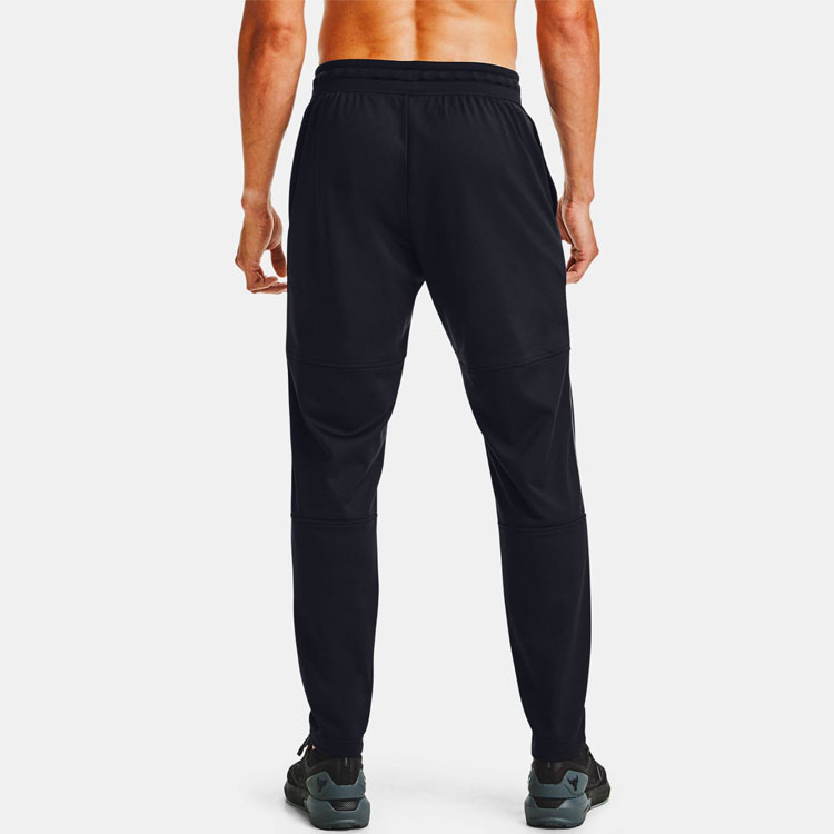 Мужские штаны Under Armour Project Rock Knit Track (черные) — фото 5