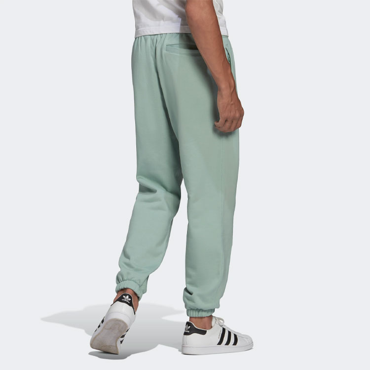 Мужские штаны adidas originals (зеленые) — фото 4