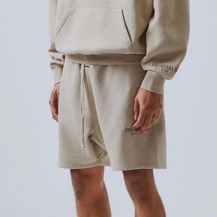 Шорты Fear of God Essentials (коричневые) — фото 5