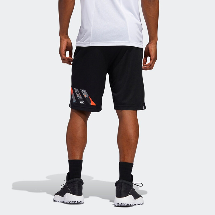Adidas Basketball Shorts Men’s Moderate Straight Fit Pants