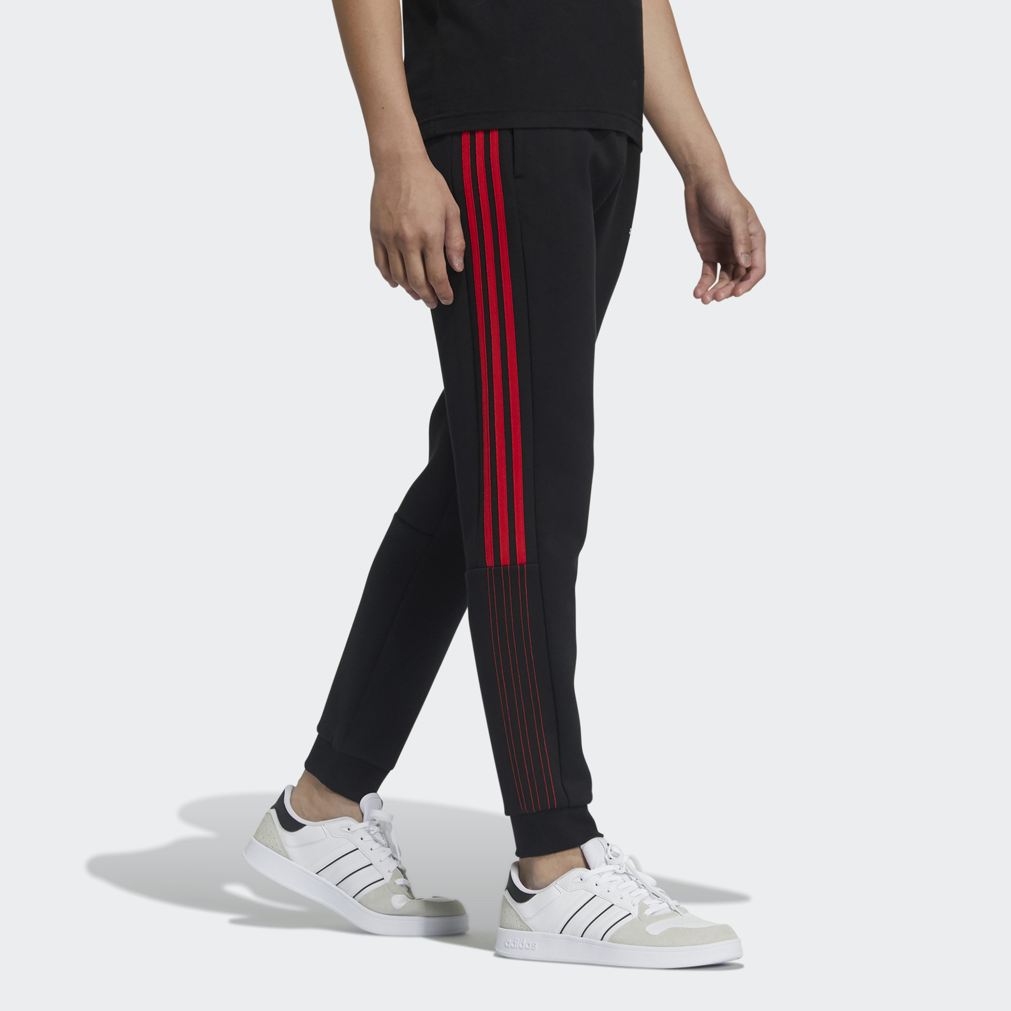 Мужские штаны adidas neo (черные) — фото 5