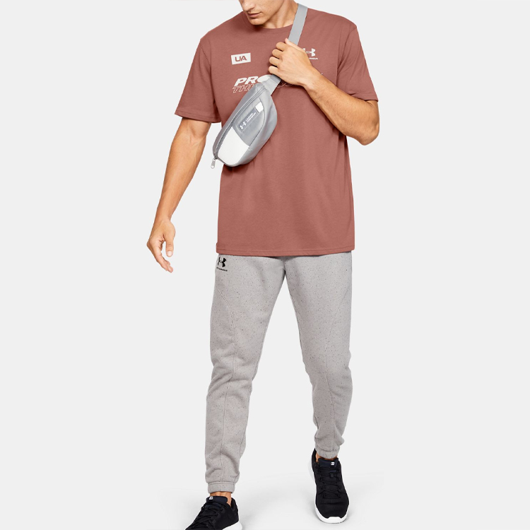 Мужская футболка Under Armour graphics T (красная) — фото 3