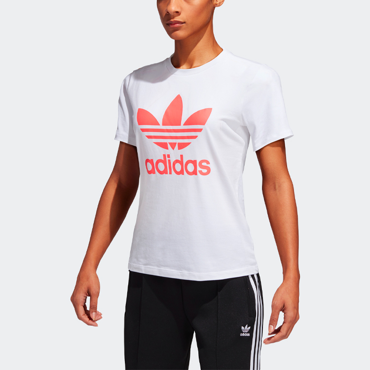Женская футболка adidas originals (белая) — фото 3