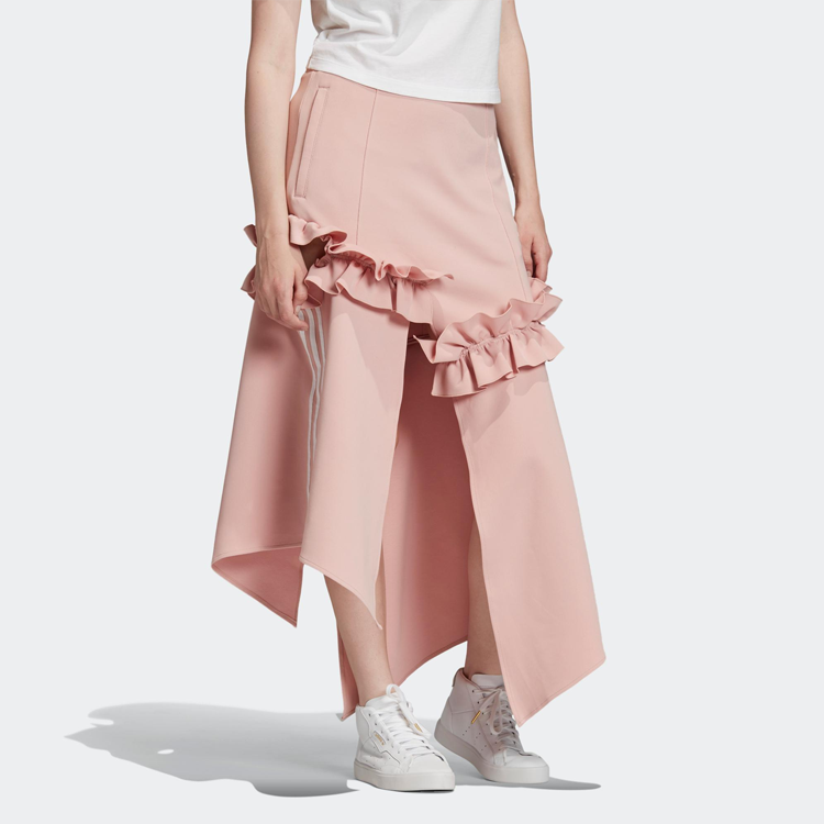 Женская юбка adidas originals (розовая) — фото 4