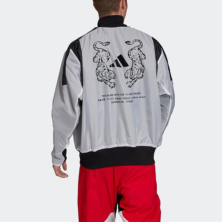 Мужская куртка adidas M VRCT OVERSIZE (белая) — фото 5