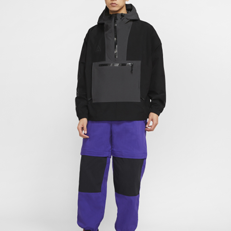Мужская куртка Nike ACG Gore-tex Paclite (черная) — фото 3
