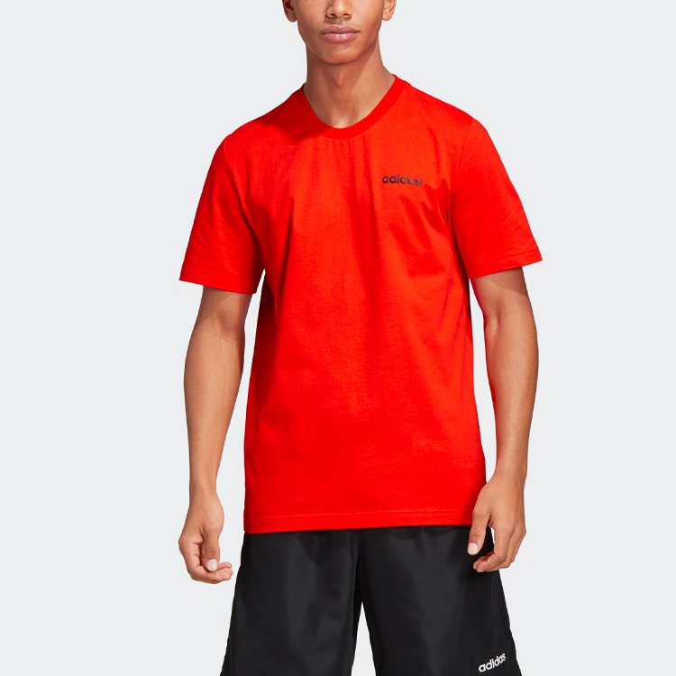 Мужская футболка adidas Dopamine Logo T-Shirt (красная) — фото 3