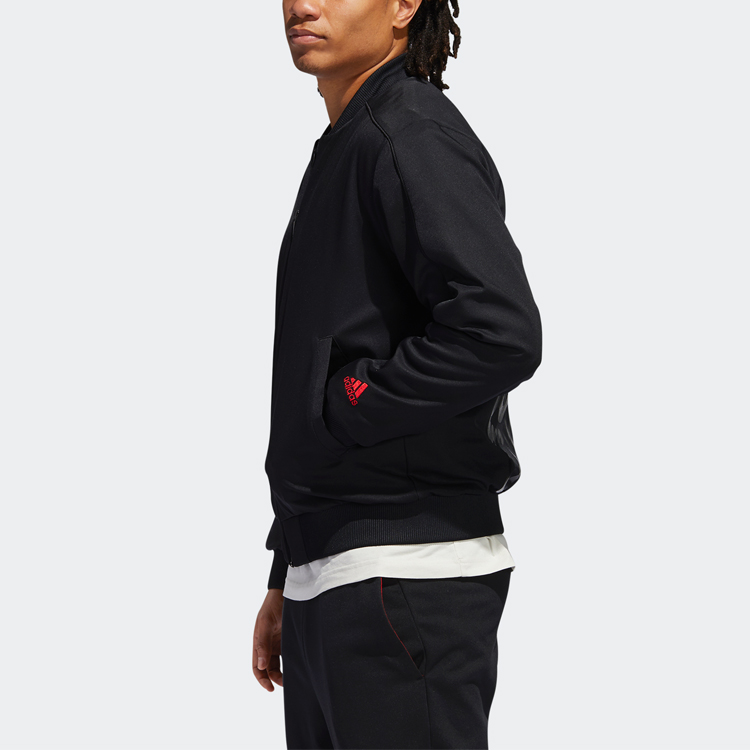 Мужская куртка adidas CNY Rose Jkt (черный) — фото 5
