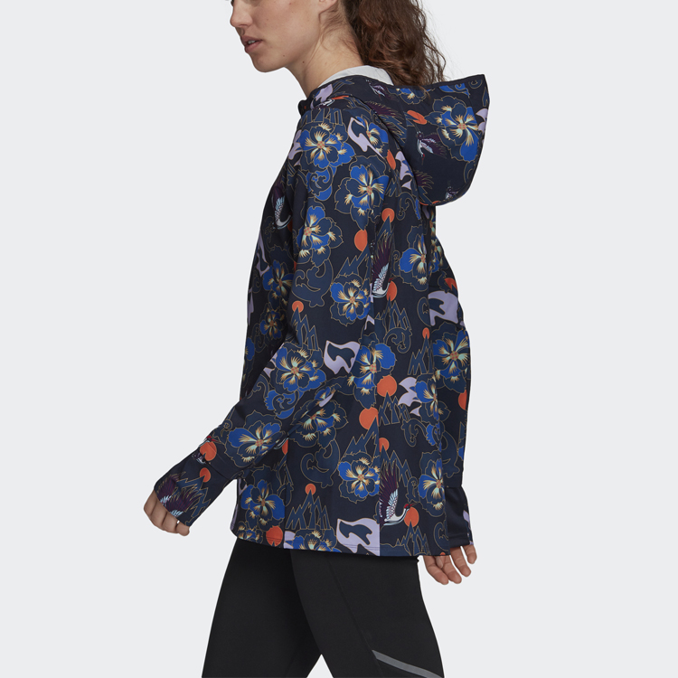 Женская куртка adidas CNY Own The Run Soft Shell (многоцветная) — фото 5