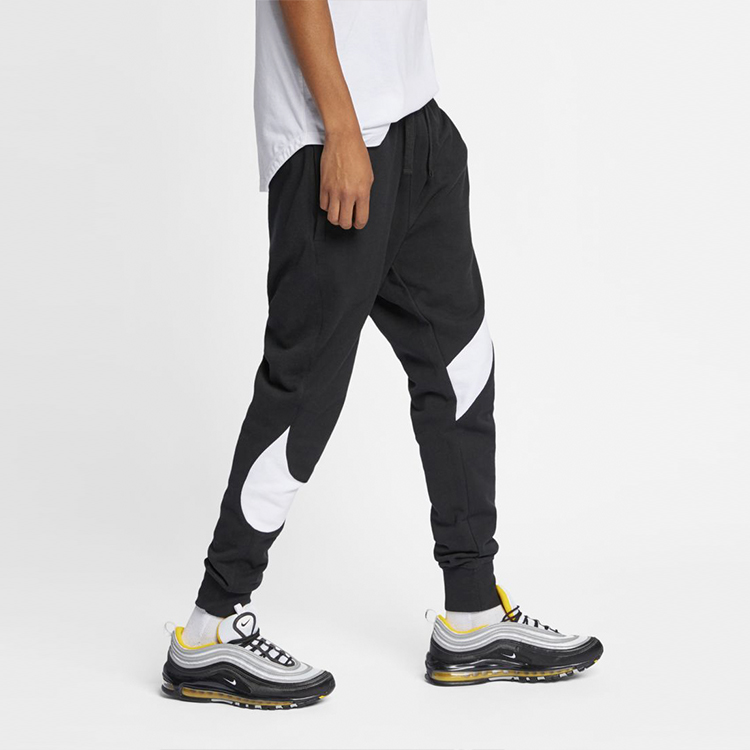 Мужские штаны Nike Big Swoosh (черные) — фото 2