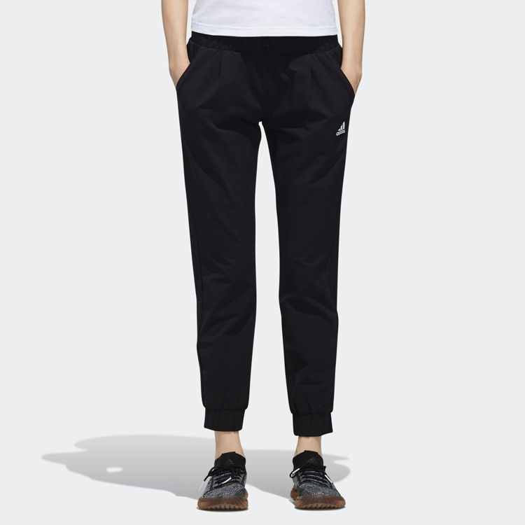 Женские штаны adidas Woven 3S Pant (черный) — фото 4