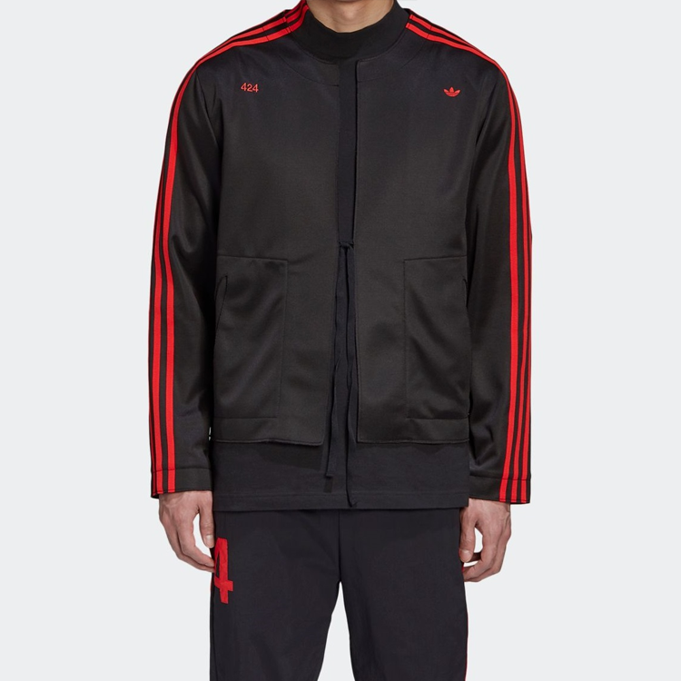 Мужская куртка adidas originals (черная) — фото 3