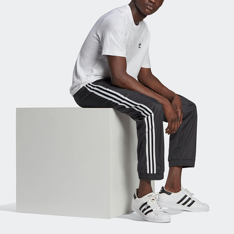 Мужские штаны adidas originals (черные) — фото 4