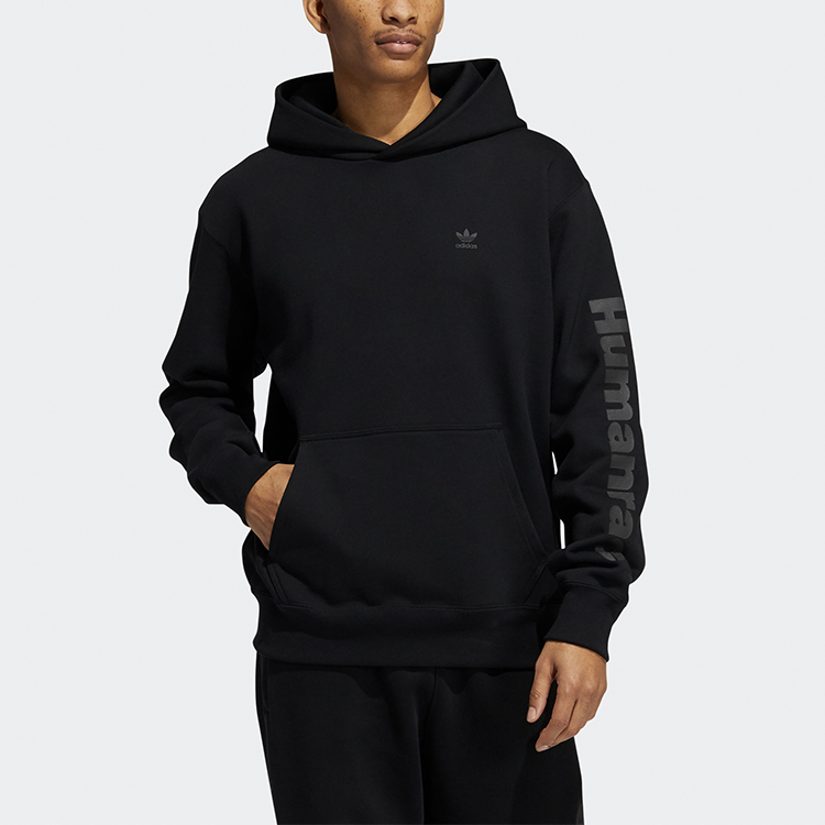 Худи adidas Pw Bf Bas Hood (черное) — фото 5