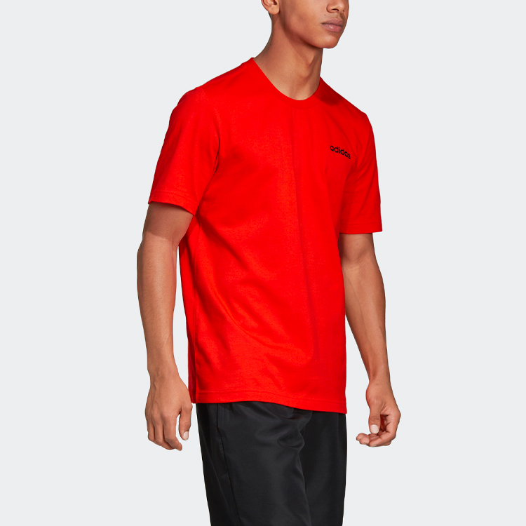 Мужская футболка adidas Dopamine Logo T-Shirt (красная) — фото 5