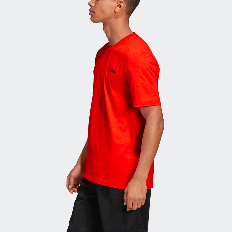 Мужская футболка adidas Dopamine Logo T-Shirt (красная) — фото 4