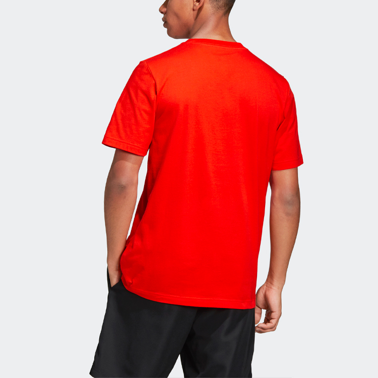 Мужская футболка adidas Dopamine Logo T-Shirt (красная) — фото 6