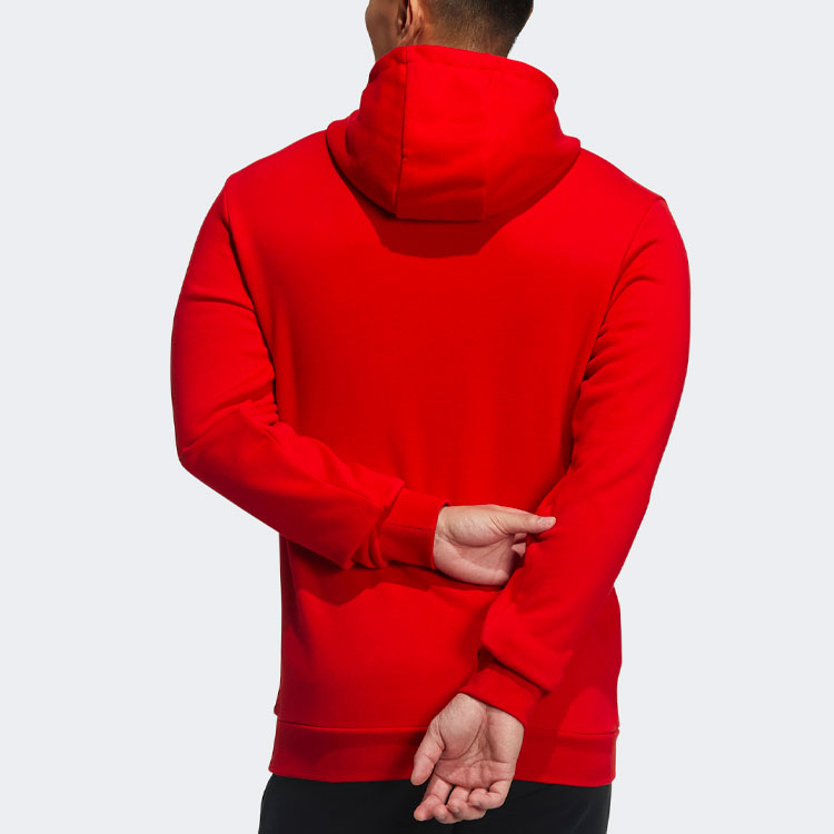 Мужское худи adidas Lion Guan (красное) — фото 2