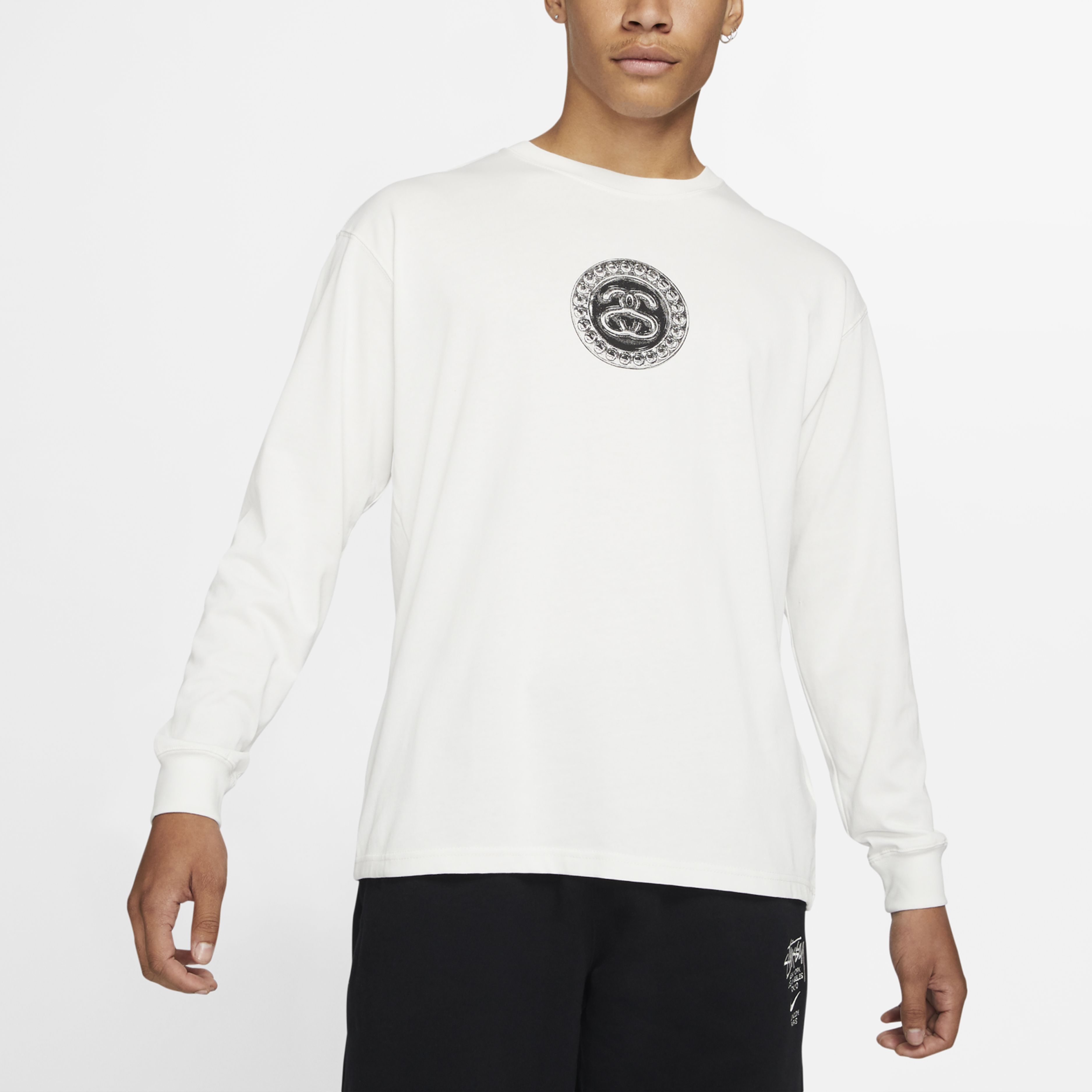 Футболка Stussy x Nike T (белый) — фото 3
