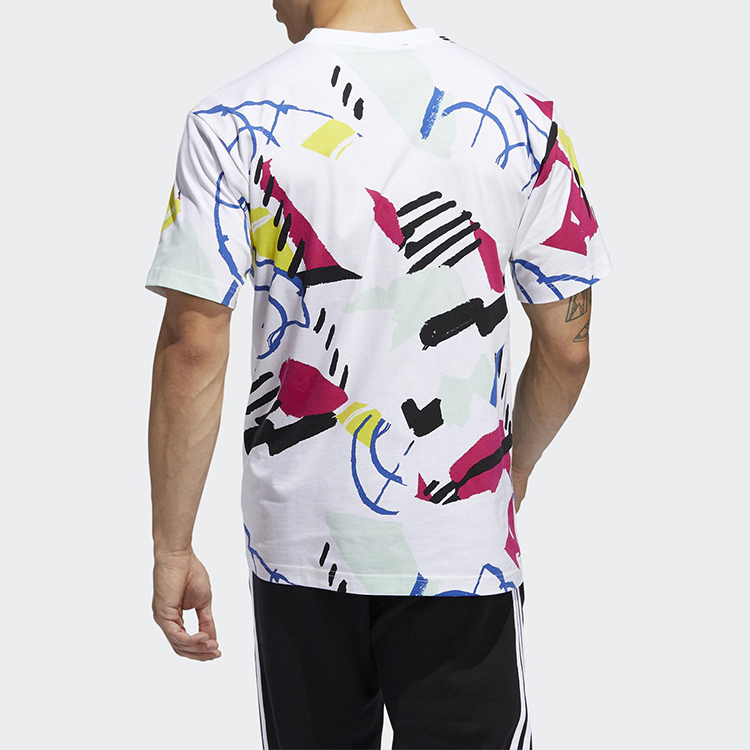 Мужская футболка adidas originals (разноцветная) — фото 4