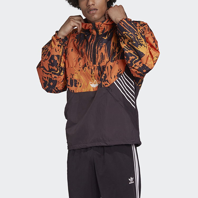 Мужская куртка adidas Flame Jacket (разноцветная) — фото 5