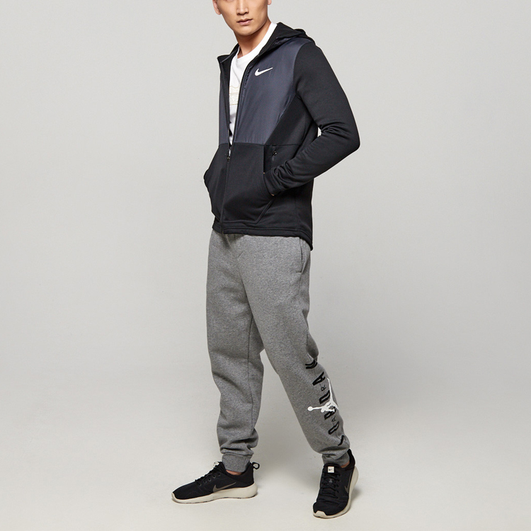 Мужская куртка Nike Zip Jacket (черная) — фото 6