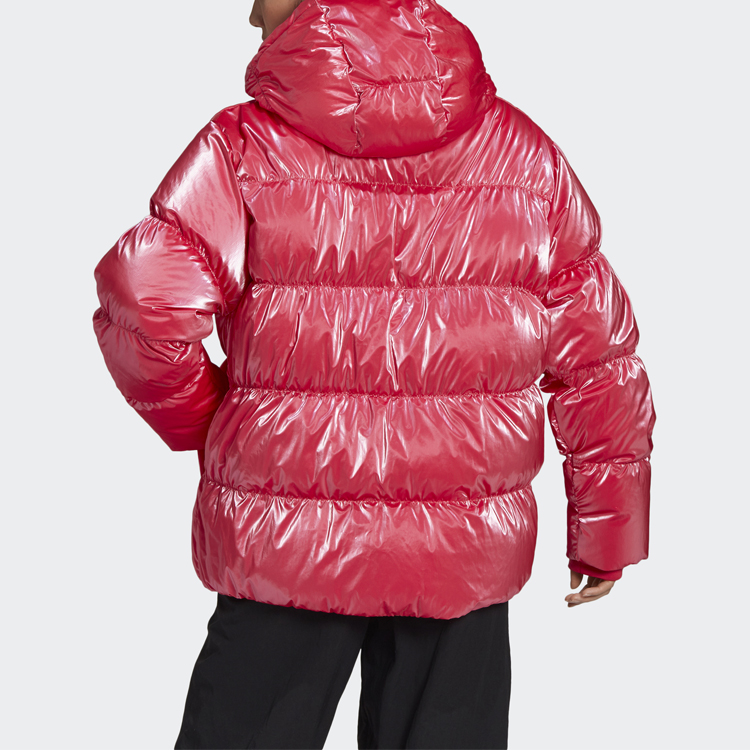 Женская куртка adidas originals Os Down Puffer (розовая) — фото 5