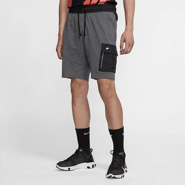 Мужские шорты Nike BV3117-021 (темно-серые) — фото 3