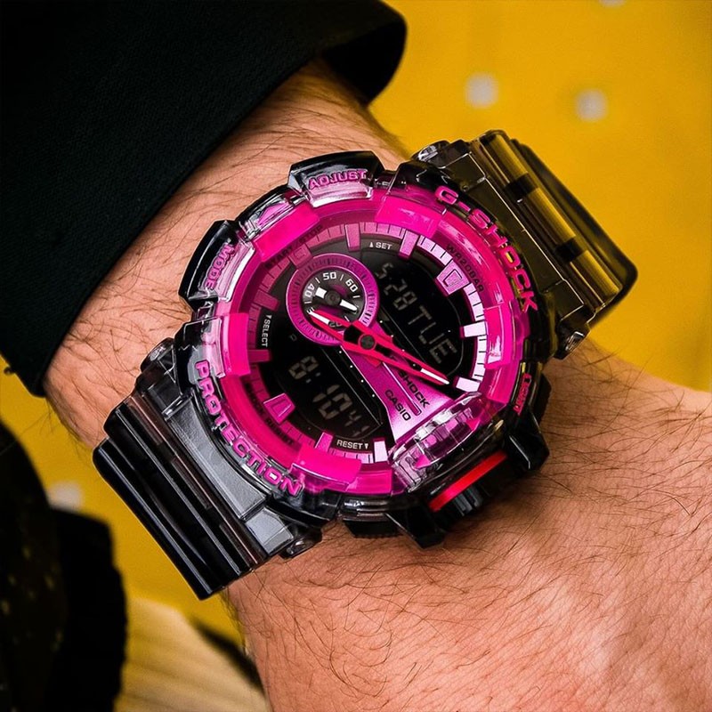 Женские часы G-SHOCK GA-400SK-1A4PRS (розовые) — фото 5