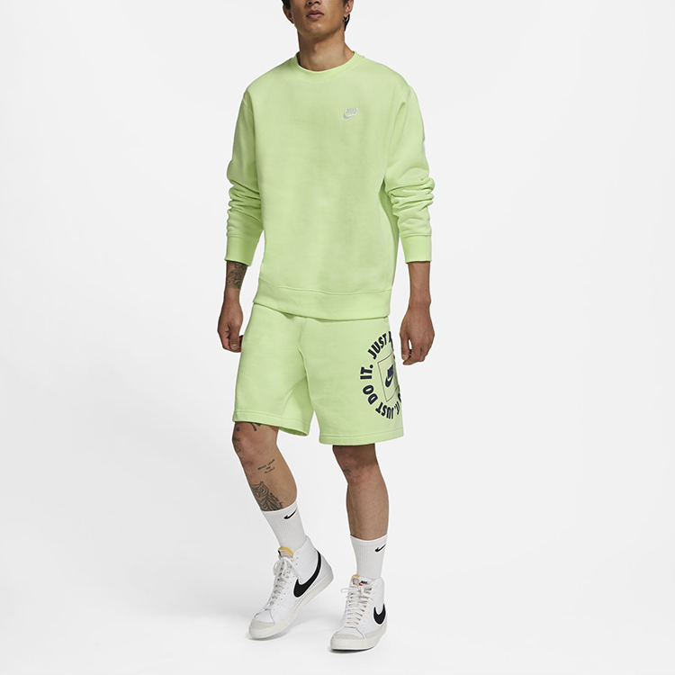 Мужское худи Nike Sportswear Club (зеленое) — фото 2