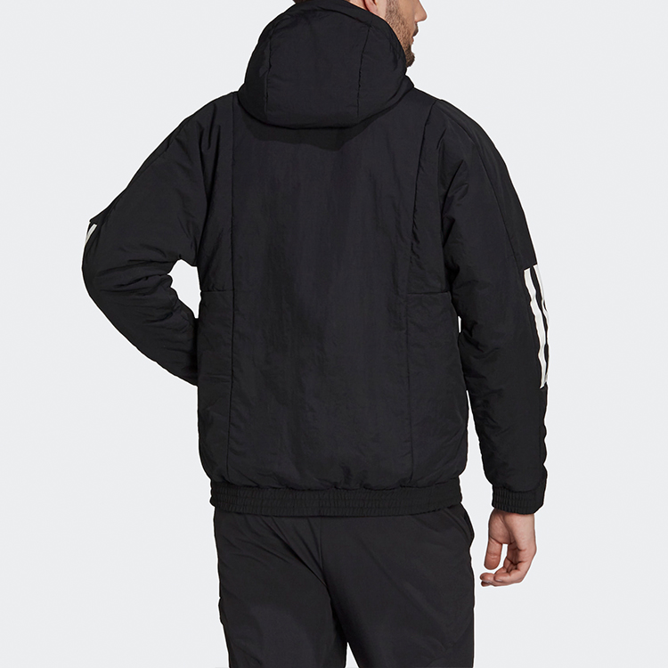 Мужская куртка adidas Bts Hooded Jkt (черная) — фото 4