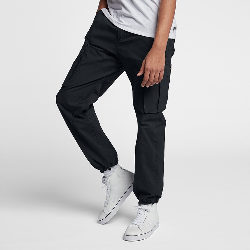 Мужские штаны Nike SB Flex Ftm (черные) — фото 3