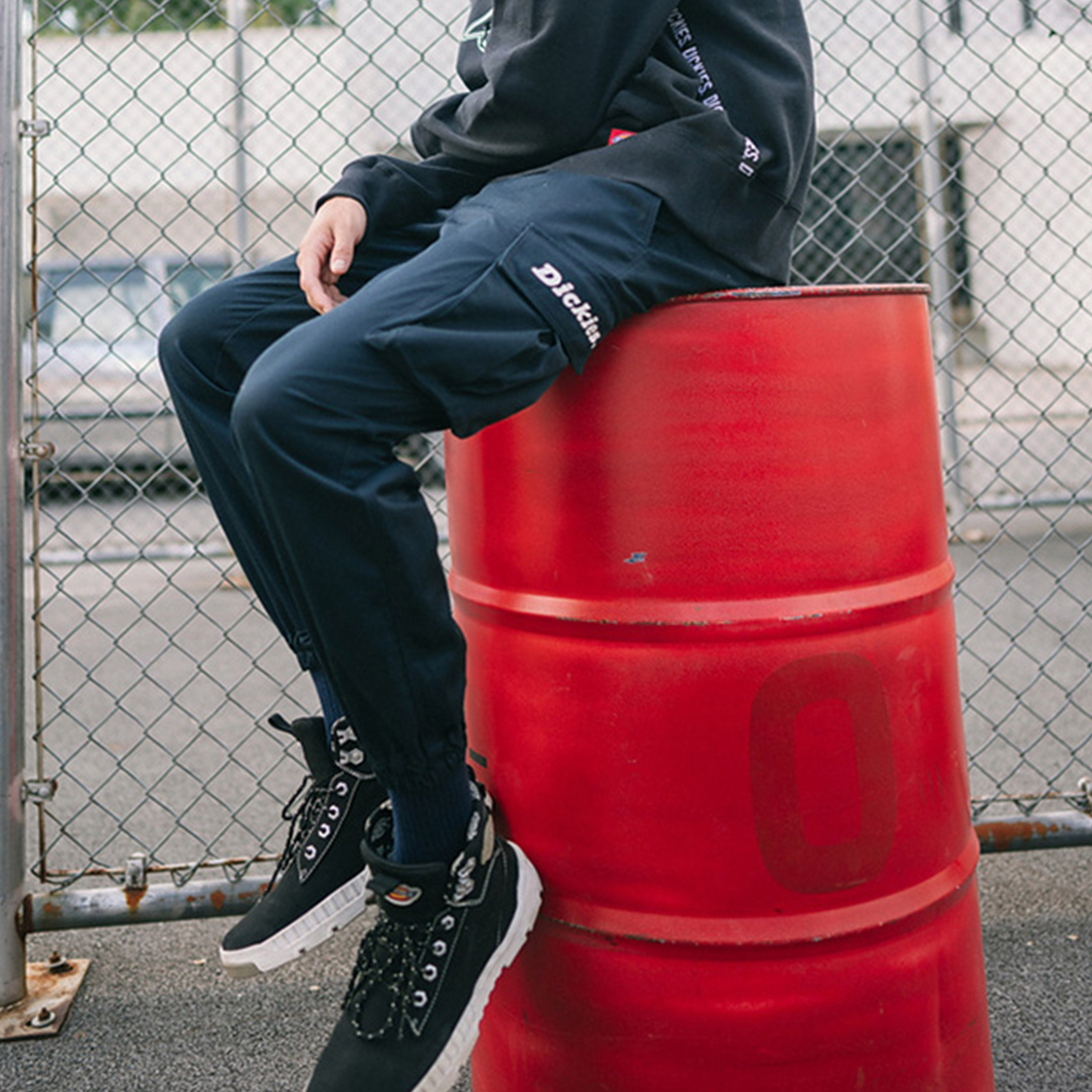 Мужские штаны Dickies (темно-синие) — фото 4