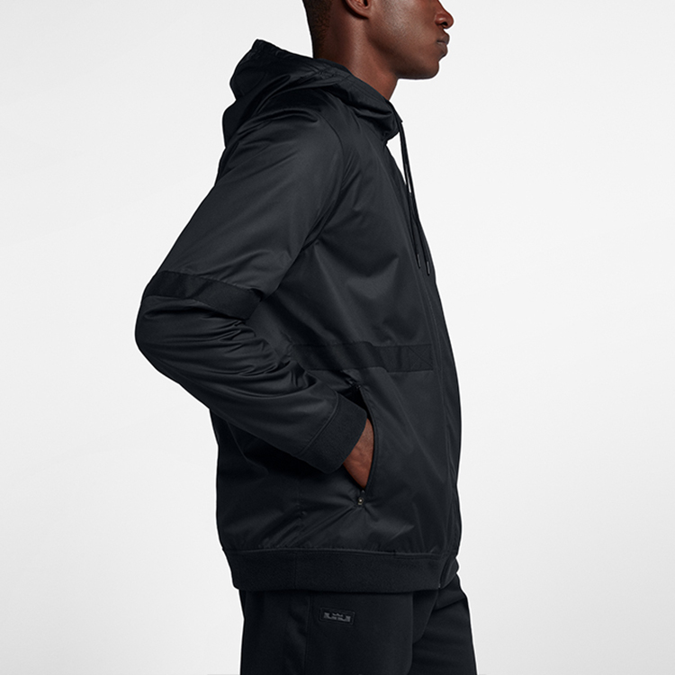 Мужская куртка Nike Lebron (черная) — фото 6
