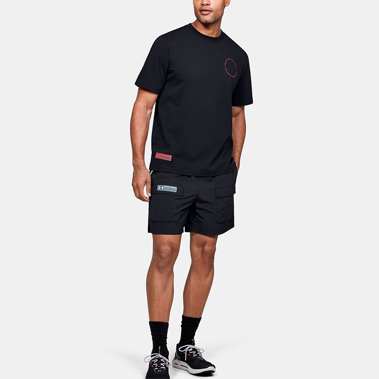 Футболка Under Armour Summit Graphic (черная) — фото 3