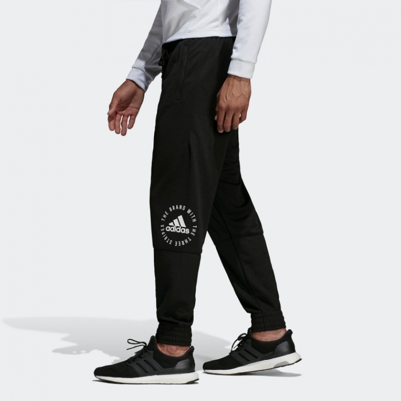 Adidas Sports Pants Men’s Black Moderate