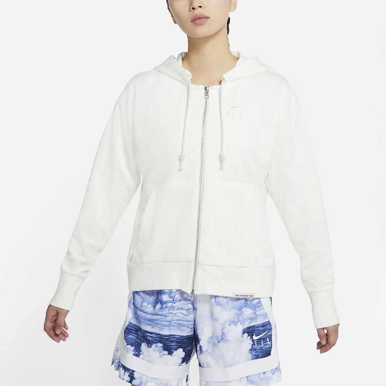 Женская куртка Nike Standard Issue (белая) — фото 3