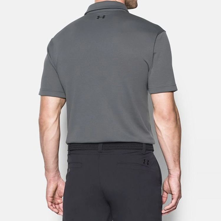 Мужская футболка Under Armour Under Armour Polo (серая) — фото 5
