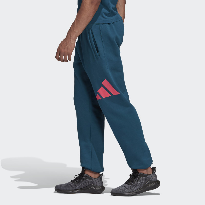 Мужские штаны adidas Tp Fleece Pant (синие) — фото 6